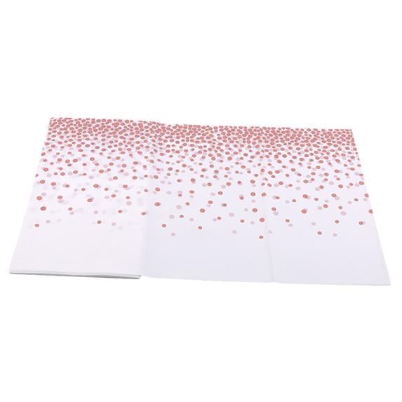 

Практичный продукт Одноразовая скатерть для украшения вечеринки, свадьбы, дня рождения, украшения для вечеринки и детей One Size розового золота