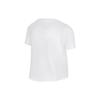 Nike Floral Letter Print Crop Short Sleeve T-Shirt Kids Tops White FD5364-100
