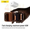PISEN 40W GaN Fast Charger with USB-C for iPhone 17/16/15 Pro