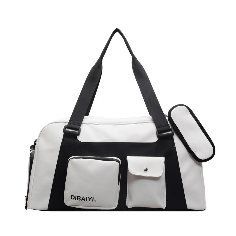 Men and Women's Dry and Wet Separation Sports Gym Bag Short-distance Luggage Bag Trendy Shoes and Warehouse Shoulder Travel Bag