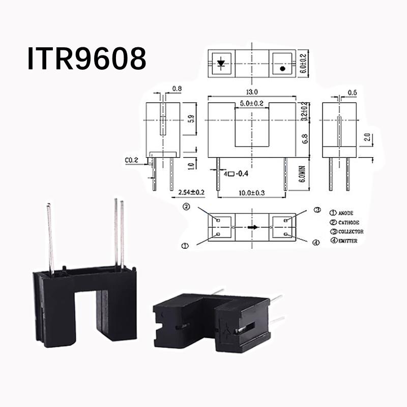 10pcs ITR9606 ITR9608 GK105A GK-152 H2010 ITR1120 ITR20005-F ST150 DIP-4 Photoelectric Switch Optically Coupled Sensors New