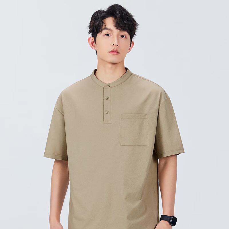MINISO Men's Z-Model Sun Protection Quick-Dry Polo T-Shirt