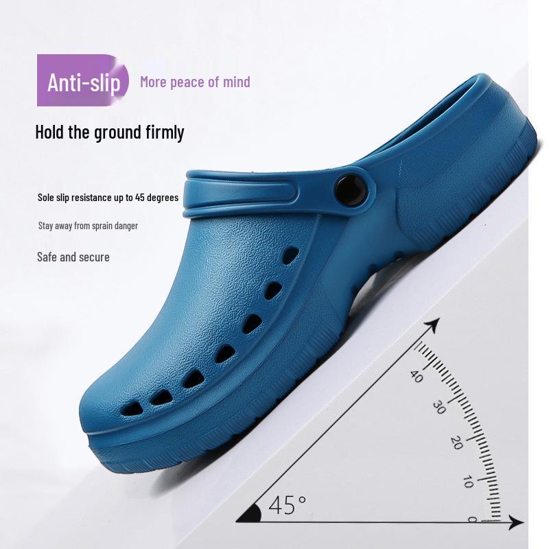 EVA Non-slip Medical Surgical Shoes, Breathable and Wear-resistant Slippers for Men and Women