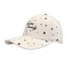 Soft Top Cotton Peaked Cap Face Slimming Casual Couple Hat Star Dot Baseball Cap  For Women