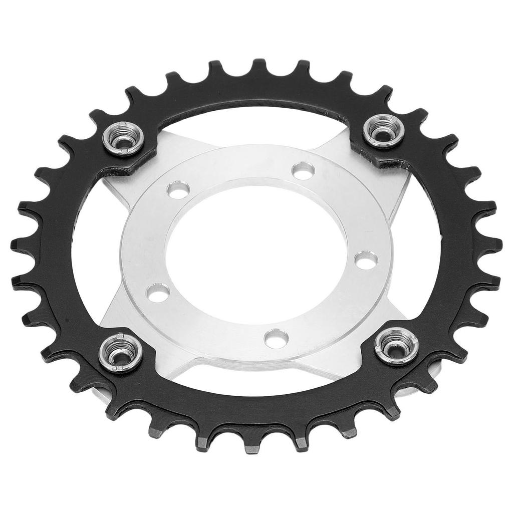 104BCD Gear Adapter Aluminum Alloy 32T Chain Wheel CNC Cutting Bike Chainring for BBS01 Electric Bike Mid Drive Motor