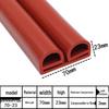 Silicone Sealing Strip: Acid & Alkali Resistant, High Temp Resistant, P & E-shaped for Oven, Steamer, Baking, Cold Storage.