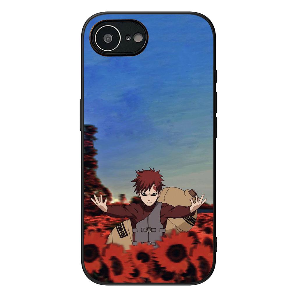 Gaara Uchiha Sasuke Narutos Casing Phone Cover for Apple iPhone 17 16 14 15 Pro Max Plus 15+ 16E XR ProMax Air 16+ Soft Case