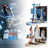 Raumschiff Shenzhou Rakete Baustein Puzzle Spielzeug Für Kinder Langlebiges Abs Material Komplexes Design