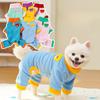 Four-legged Clothes for Pets and Cats, Autumn and Winter Outerwear for Dogs, and Can Be Used To Lead Cats