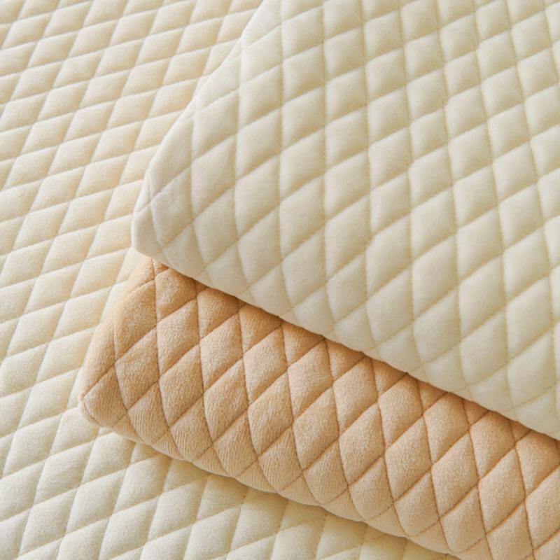 Short Pulsh Sofa Cover Non Slip French Style Sofas Cushion Solid Color L Shape Couch Towel Protector for Living Room Decor