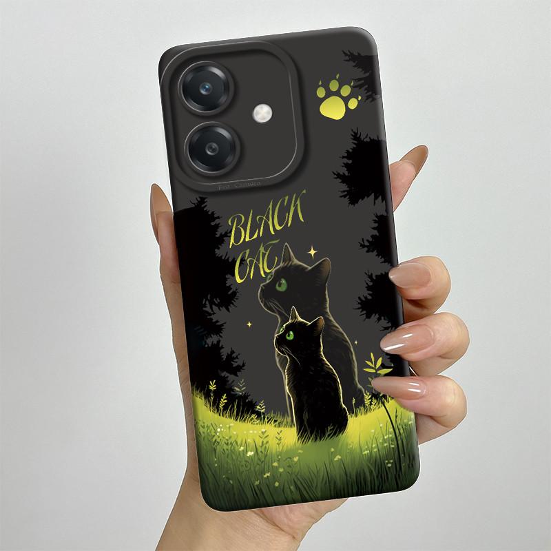 For OPPO A3 4G Phone Case A40 A40m CPH2669 CPH3669 Soft Silicone Sweet Painted Funda Coque Cartoon Printed Protective Back Cover