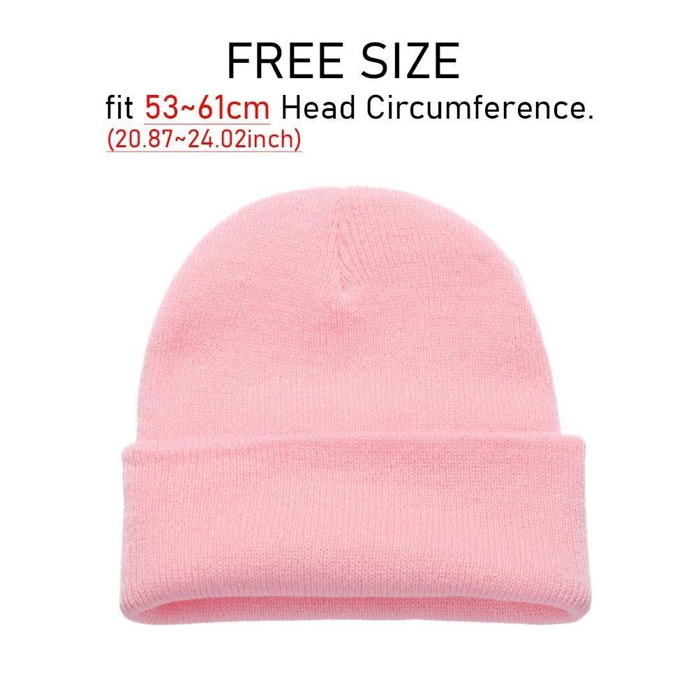 Cute Woman New Beanies with Gloves Knitted Solid Hat New 2025 Winter Hats