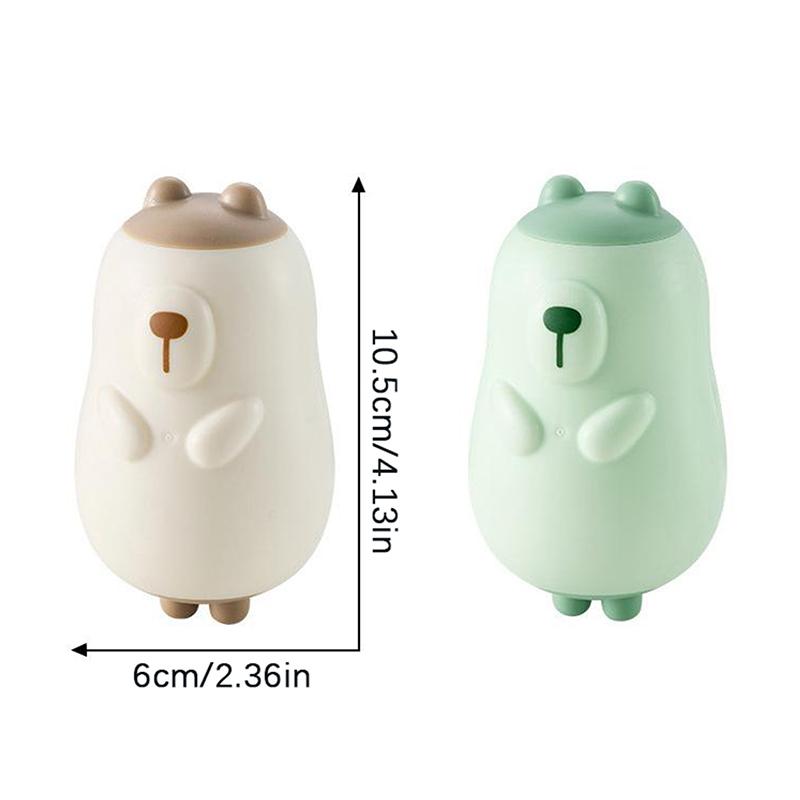 Cute Manual Hair Remover Roller Reusable Strong Adhesive Remove Hair And Adhesions From Clothes Home Use Compact Portable