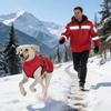 Dog Jacket Warm Reflective Vest Clothes Cold Weather Pet Dogs Jackets For Walking Daily Hiking Skiing Outdoor Picnic Park Visits