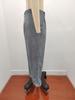 Women's High Waist Corduroy Straight-Leg Pants - Solid Color, European & American Style, Autumn 2025 Collection