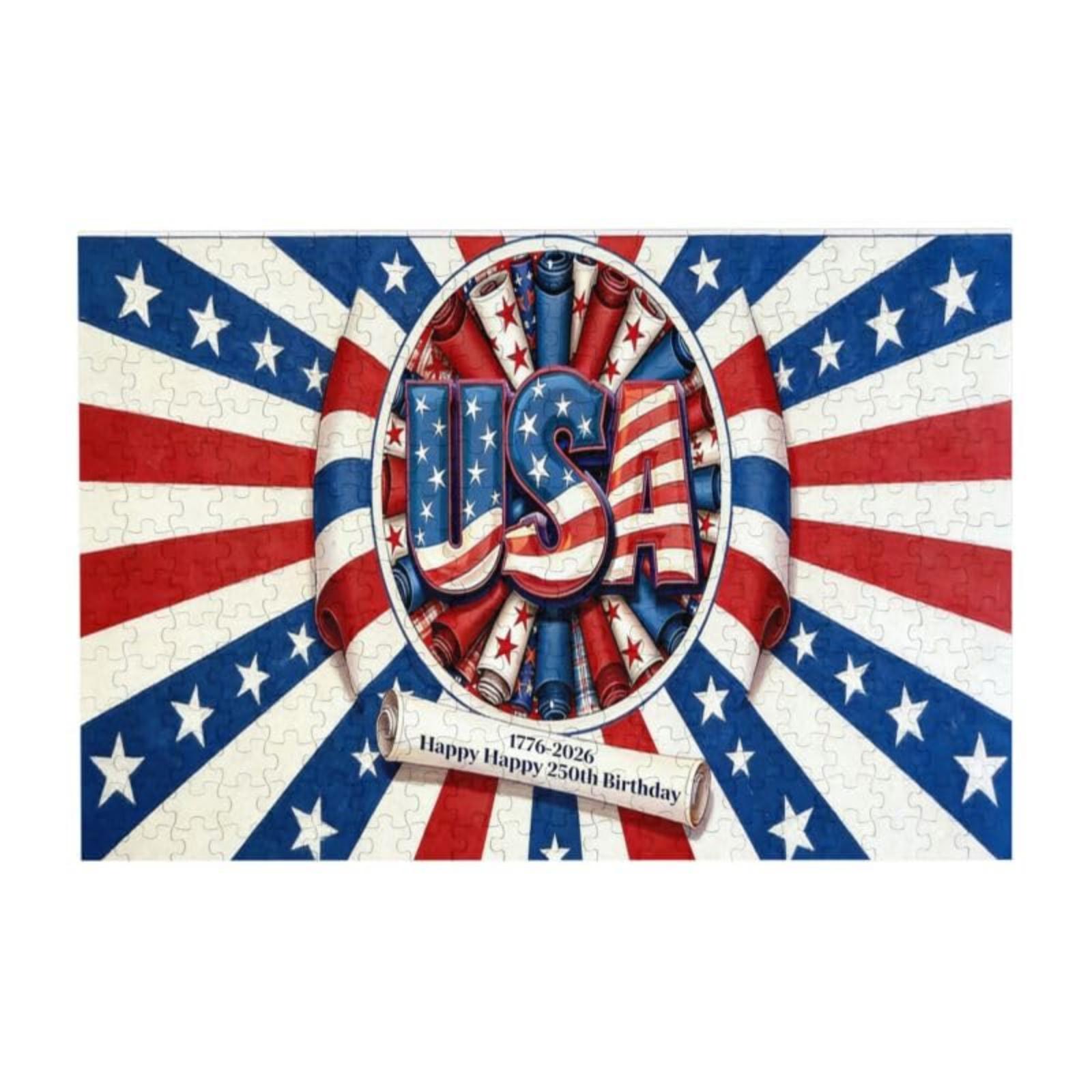 

Decorative Flag For The 250th Anniversary Of The United States One Size