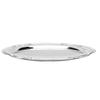 Stabiles Metall Serviertablett Ovales Aufbewahrungstablett Organizer Tablett Auslage Tablett Café Auslage