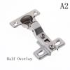 Cabinet Hinge Bridge Shaped Spring Frog Hinge Full Overlay Cupboard Door Hinges