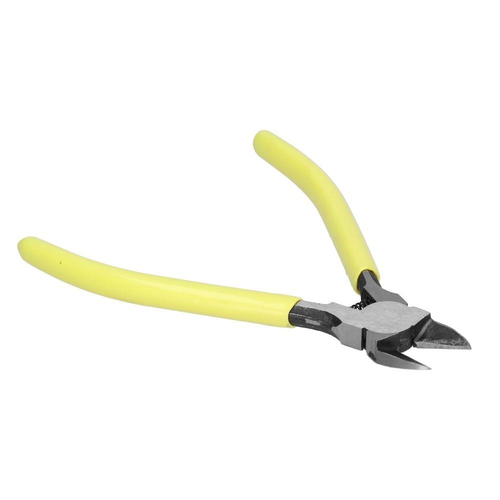 Comfortable PVC Handle Diagonal Pliers Anti-slip SideCutting Pliers Wire Cutter  Copper Cable