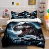 Fierce Dinosaur with Blood. Bedding Sets Duvet Cover Sets Duvet Covers Pillowcases(1 * Duvet Cover 2 * Pillowcases Without Duvet Insert)