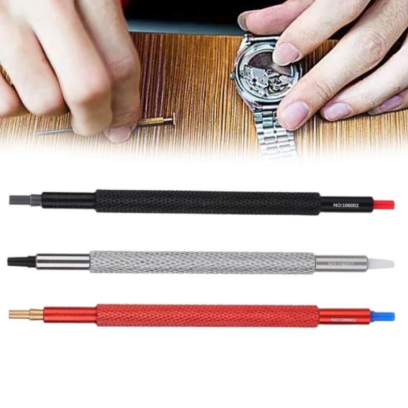 3pcs Hand Watch Fitting Set Pressers Pushers Repairs Press Setting Uk Tool