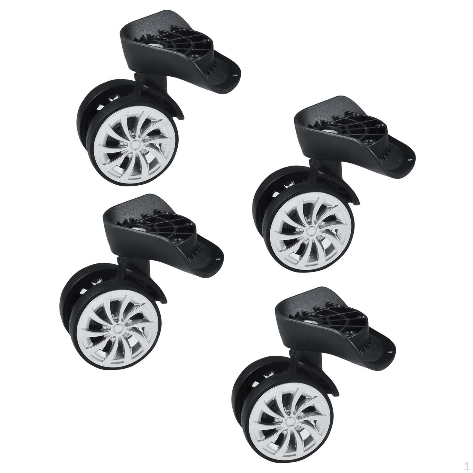 

2x 2 шт. Колесо для багажа, чемодана, для ролика, дорожные аксессуары, профессиональное