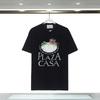 Unisex Cotton T-Shirt With Digital Print Letter Loose Fit Casual Wear