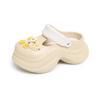 CH1610 cute thick-soled hole shoes for women's outer wear 2025 new beach non-slip bag head cool slippers for women's summer