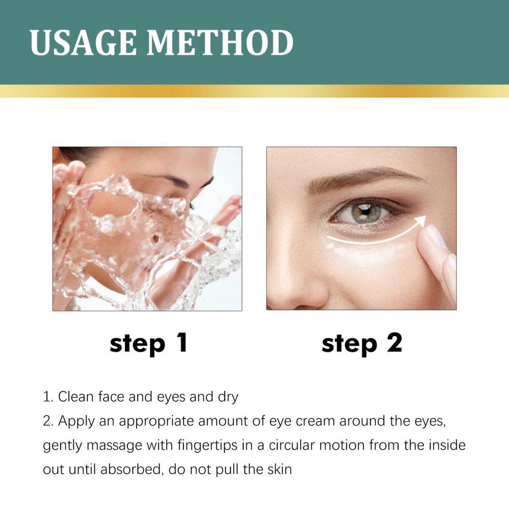Kraftvolle Augencreme mit Anti-Aging- und Feuchtigkeitseffekt für glattere Haut