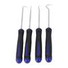4Pcs/Set Car Repair Tools O-Ring Pick Puller Remover 165mm Seal Gasket Pick Hooks Tools
