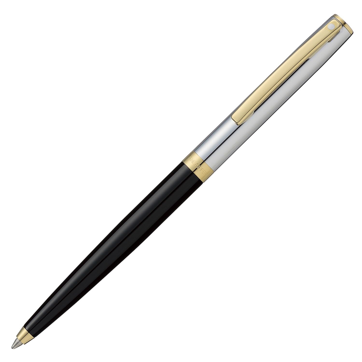 

SHEAFFER Sagaris Black Lacquer Chrome GTT Ballpoint Officially Imported Pen, Oil-Based, N2947551,