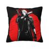 Dante  Devil May Cry Square Pillowcase Pillow Cover Polyester Cushion Zip Decorative Comfort Throw Pillow for Home Car