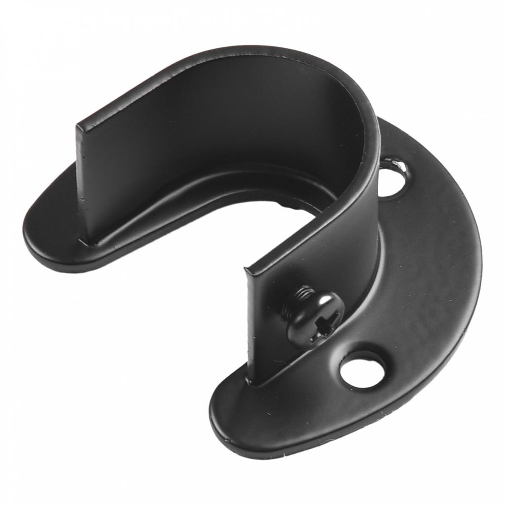 Lever Closet Bracket Hanger Set Stainless Steel Pole