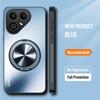 For Magsafe Hard Shockproof Cover For Tecno Pova 8 Pova 7 Ultra 7Pro 7NEO AG Frosted Magnetic Ring Holder Matte Shell Phone Case