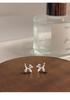 Sterling Silver Balloon Dog Stud Earrings: Simple, Delicate, Cool Style for Women