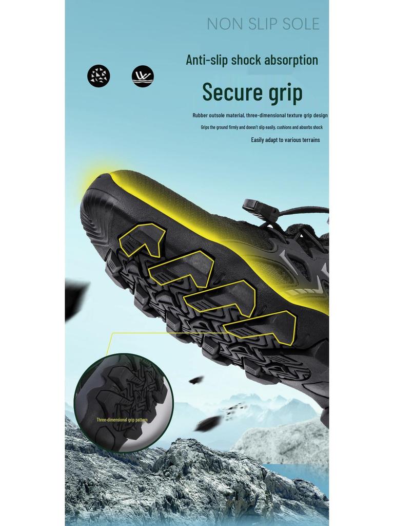 Unisex Outdoor Wandern & Canyoning Rutschfeste Schnelltrocknende Schuhe