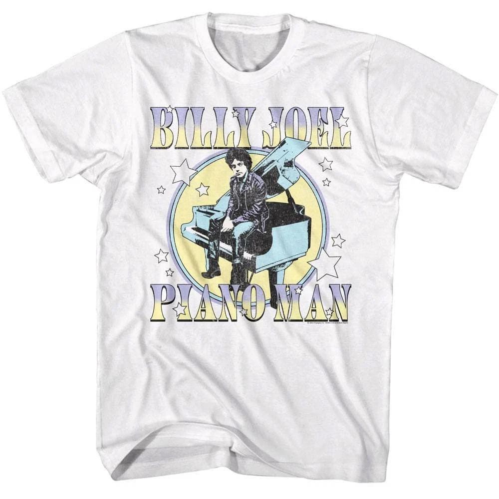 Billy Joel Pastel Piano Man Men s T Shirt M