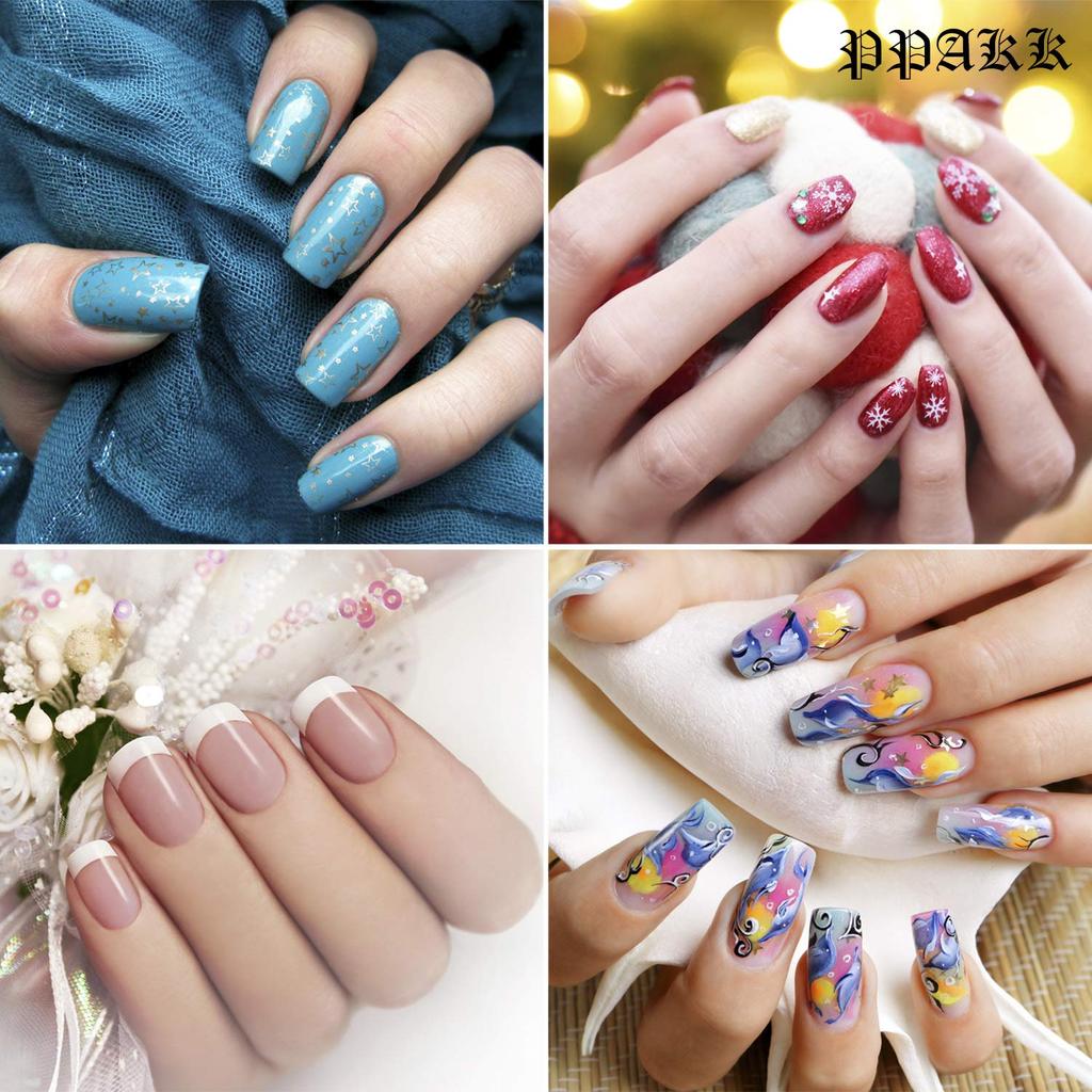 New Style Double-Sided Nail Adhesive Stickers Breathable Transparent Bendable Fake Nail Glue Fake Nail Tips for Women and Girls
