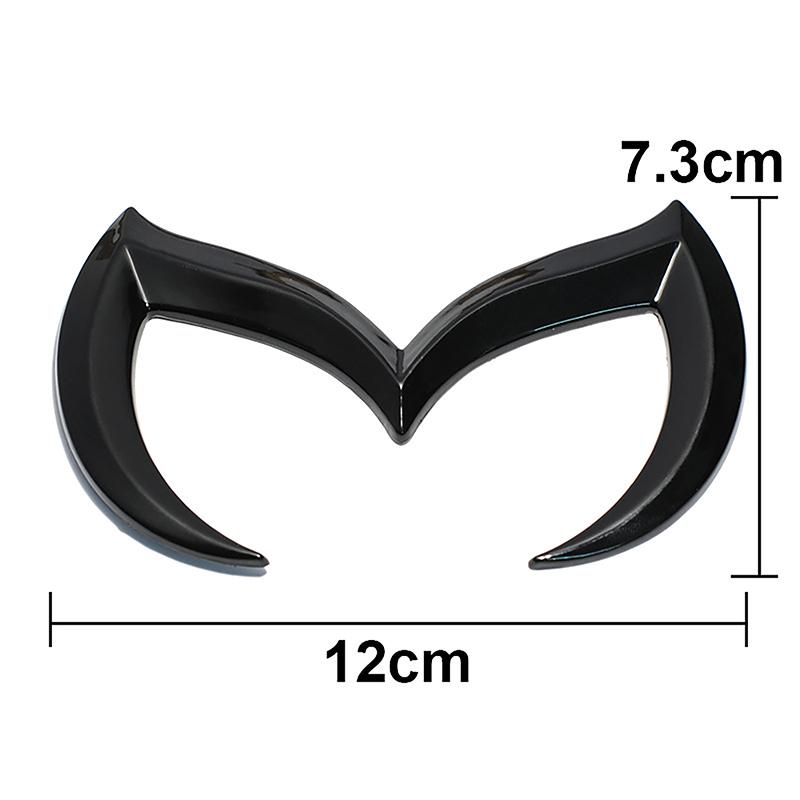 M Bat Zeichen Auto Aufkleber Dekoration Auto Schwanz Haube Aufkleber Embleme 3D Metall M Abzeichen Aufkleber Böse Emblem Schwarz Silber
