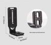 L-Shaped Camera Vertical Plate with Quick Release Stabilizer Holder and Base