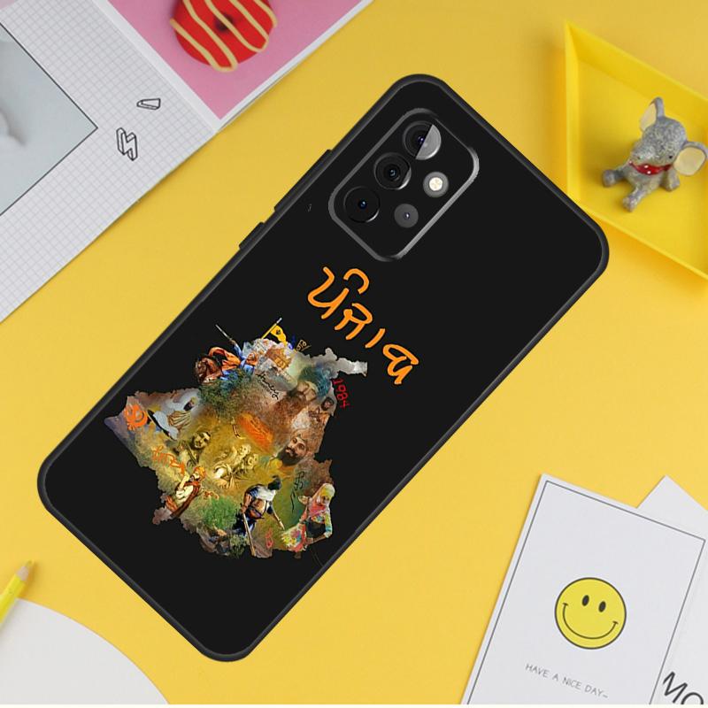 Punjab Map Case For Samsung Galaxy A36 A16 A56 A06 A54 A34 A14 A13 A53 A12 A22 A32 A52 A35 A17 A15 A55