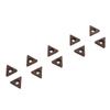 Tool Carbide Inserts Triangular Turning 10pcs CNC Cutter