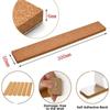 1pc 30cm Cork Board Strips Self Adhesive Bulletin Cork Board for Wall Desk Home Bedroom Office for Paste Notes Photos Schedules