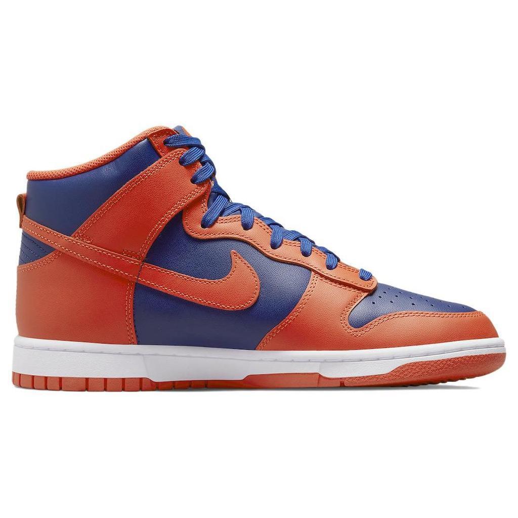 Nike Dunk High Knicks Męskie Sneakersy Pomarańczowy Głęboki Królewski Niebieski Biały DD1399-800