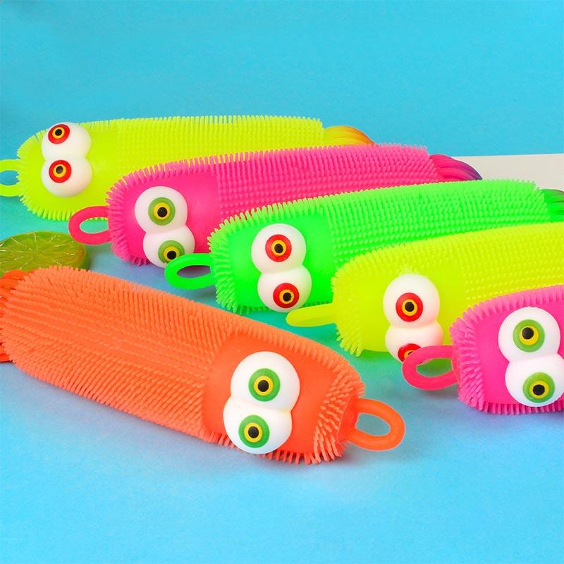 Funny Adult Decompression Vent Ball Glowing Toy Big Caterpillar Animal Squeeze Toy Neat Children's Toy Glowing Glowing Octopus
