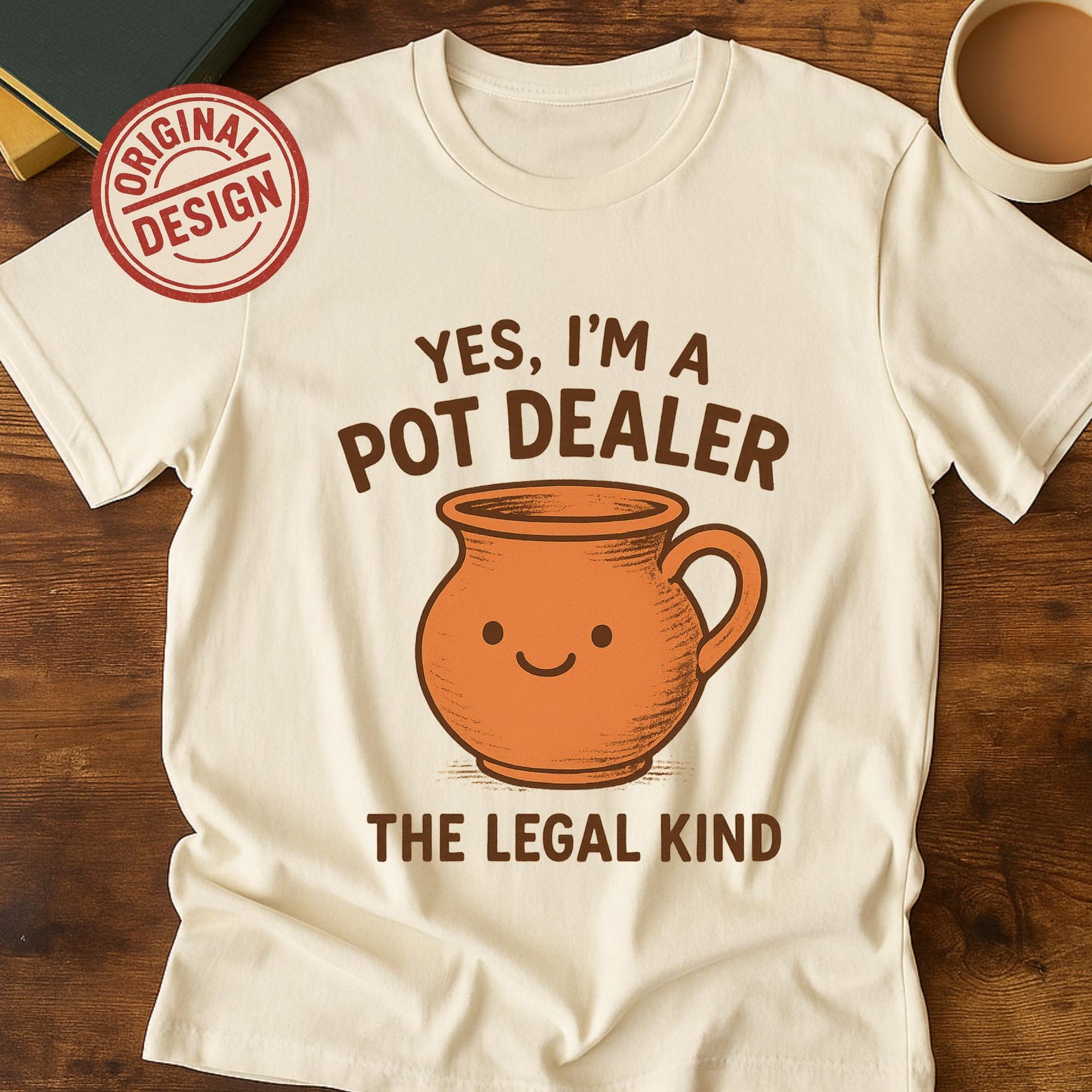 Funny Pottery Shirt – Pot Dealer, Ceramic Artist Tee M