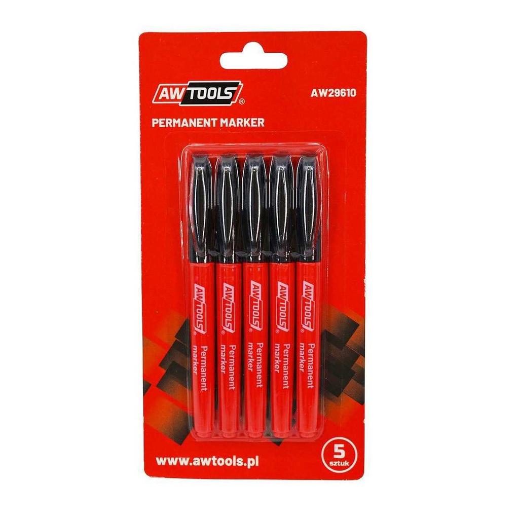 AW Tools Logo Permanent Marker (Pack of 5)