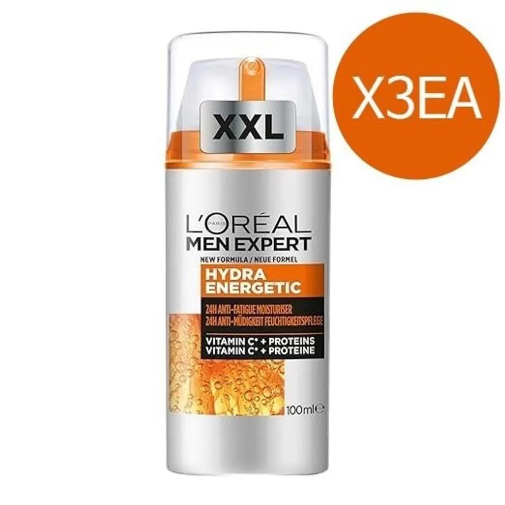 

LOREAL Men Expert Face Care Moisturizing Cream 100ml x 3