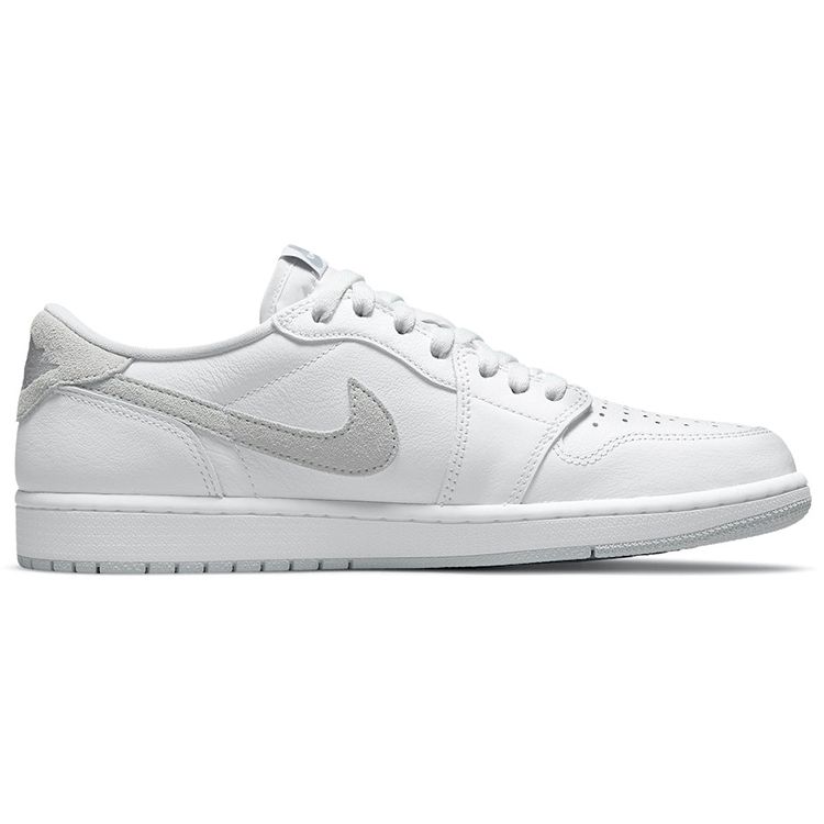 Air Jordan 1 Retro Low OG Neutral Grey 2021 Unisex Sneakers White Particle-Grey CZ0790-100
