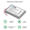 2500mAh LIP1708 Battery For Sony PS5 Controller,Rechargeable Battery For DualSense Game Controller